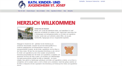 Desktop Screenshot of kjh-josef.de